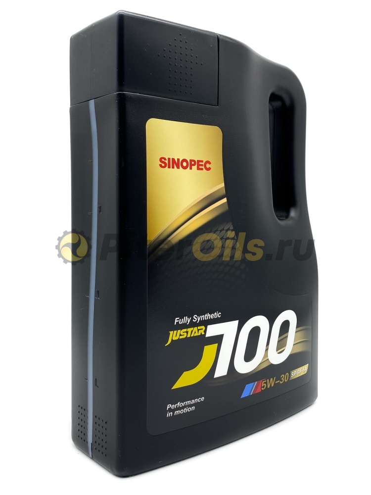 Sinopec JUSTAR J700 SP/GF-6A 5W-30 Gasoline Engine Oil 4л 