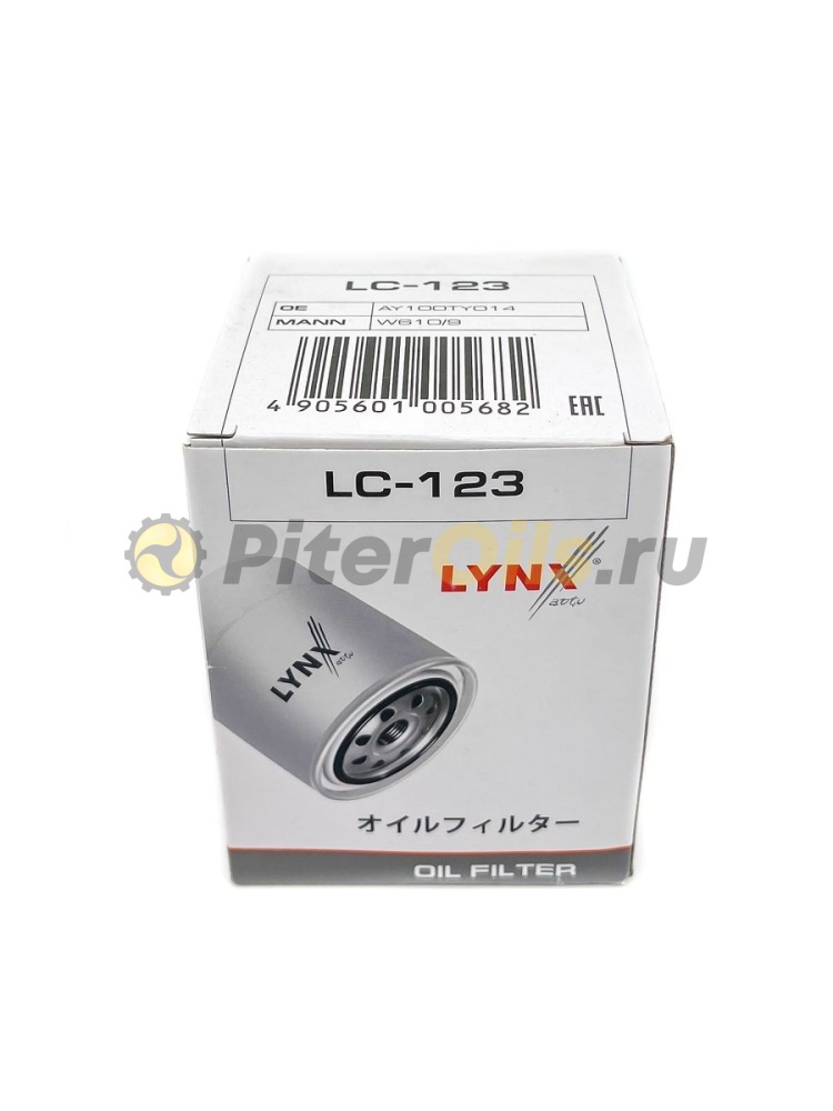 LYNXauto Фильтр масляный LC123 (W610/9)