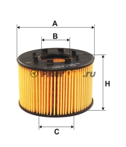 Фильтр масляный FILTRON OE665/1 (HU920x) FORD Transit 2000 2.0Di /2.4Di-TDCi