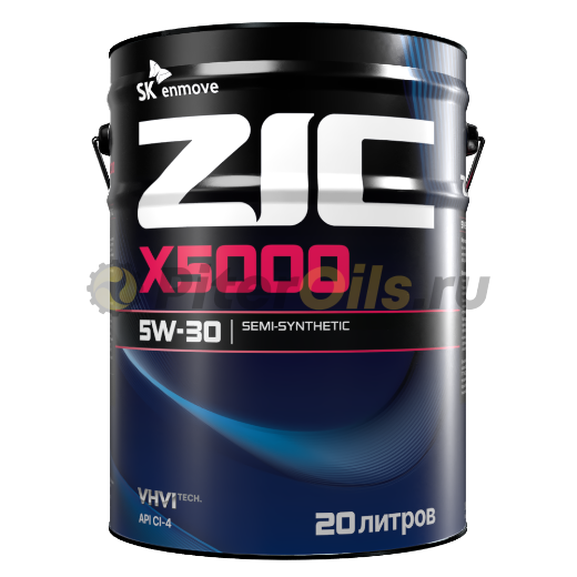 ZIC X5000 5W-30 (20л) 192663