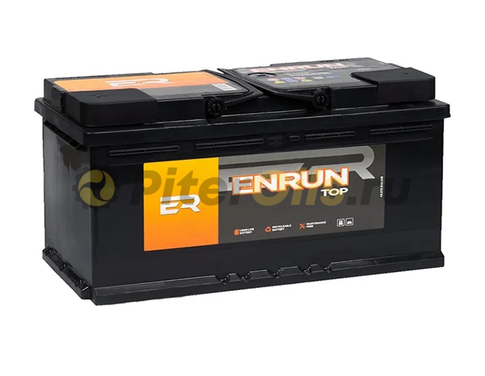 Аккумулятор ENRUN ET1050 105А/ч 1000А 12V обратная (-) (+) полярн. стандартные 353х175х190