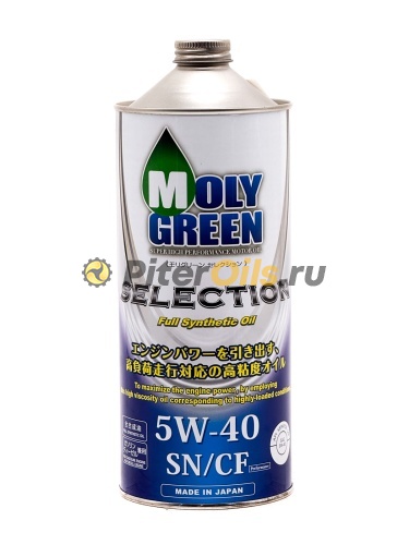 MOLYGREEN SELECTION SN/CF 5W40 (1л) 0470088