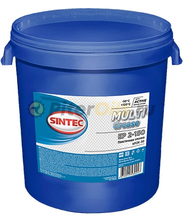 Sintec Смазка MULTI GREASE EP 2-150 (синяя) 80503, 18кг	