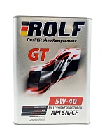 Rolf GT 5w40 SN/CF (4л) металл 322229