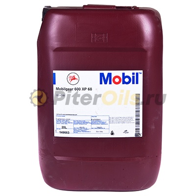Mobil Mobilgear 600 XP 68 (20л) 155764/149663 Масло редукторное