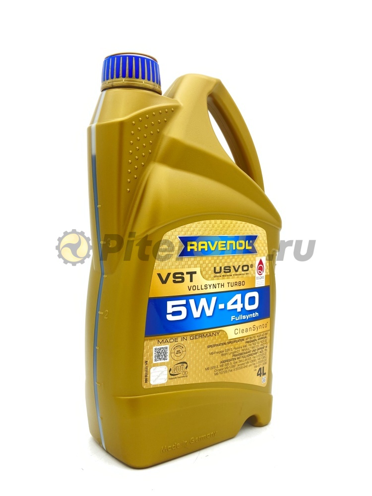 Ravenol 5w40 VST (4л) 1111136-004-01-999/4014835790193