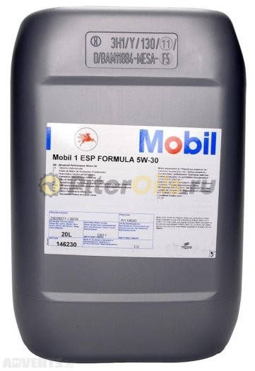 Mobil 1 ESP 5W30 (20л) 153390/154303/154273