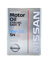 NISSAN Strong Save X 5W-30 SN/SP 4л KLAN505304/KLAP505304