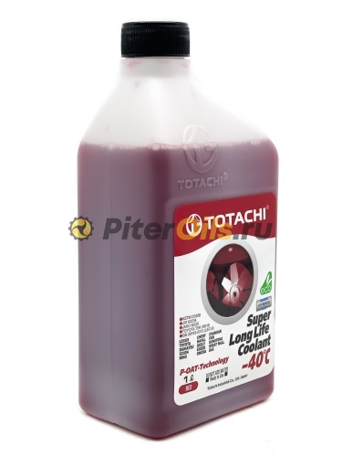 TOTACHI SUPER LONG LIFE COOLANT Red -40C 1л жидкость низкозамерзающая 41801