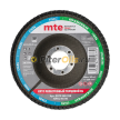 MTE Круг лепестковый торцевой изогнутый , зерно 80, КЛТ2 RL D125X22,2мм 2579580328