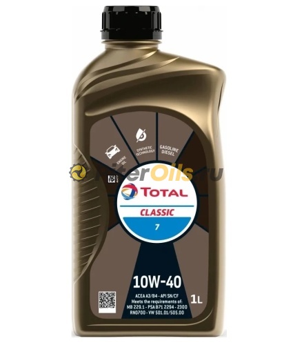 Total Classic 7 10W40 (1л) 213752