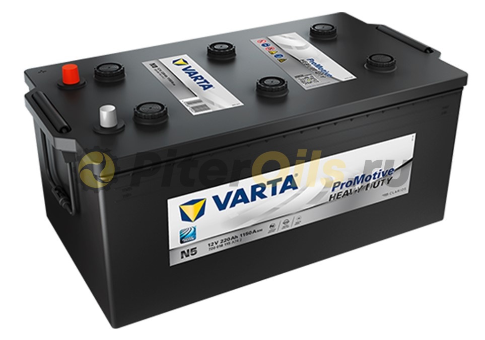 Аккумулятор VARTA Promotive HD 220 А/ч L+ N5 518x276x242 EN1 150 А 