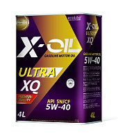 X-OIL Ultra XQ 5w40 SN/CF, 4л