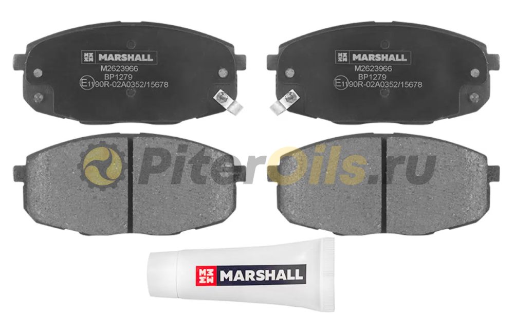 Marshall Колодки тормозные дисковые передние M2623966