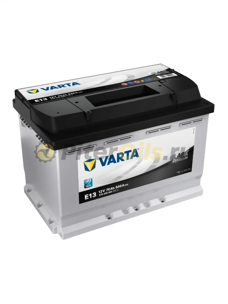 Аккумулятор VARTA Black Dynamic E13 70А/ч 640A 278x175x190 (- +) 570 409 064