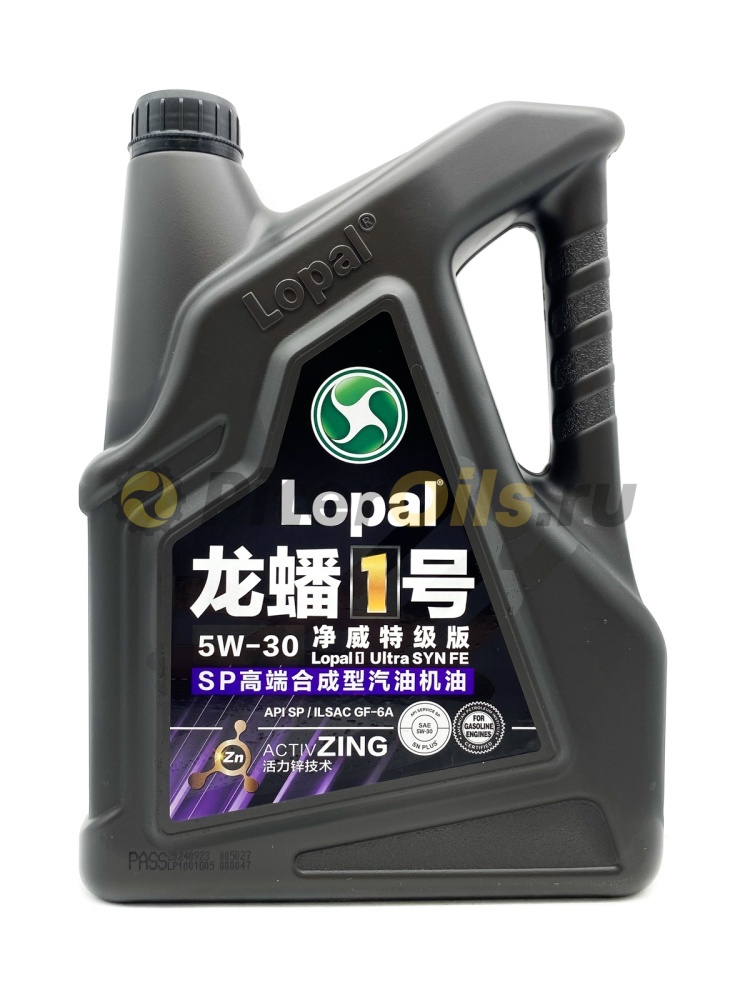 Lopal 1 Ultra SYN FE SP 5W-30 4л. LPL35960