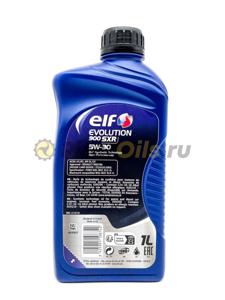 Elf Evolution 900 SXR 5w30 (1л) 11070301