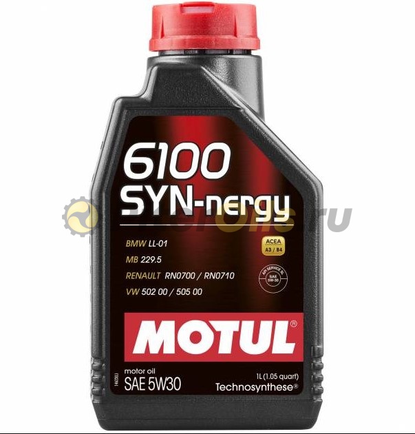 MOTUL 6100 Syn-Nergy 5W30 1л 112137/113252