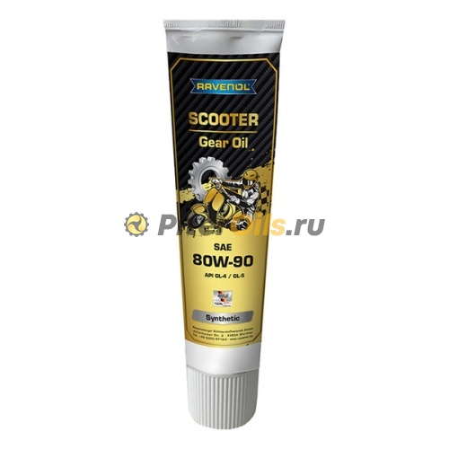 RAVENOL трансмиссионное масло для скутеров Scooter Gear Oil SAE 80W-90 (0,12л) 4014835882270