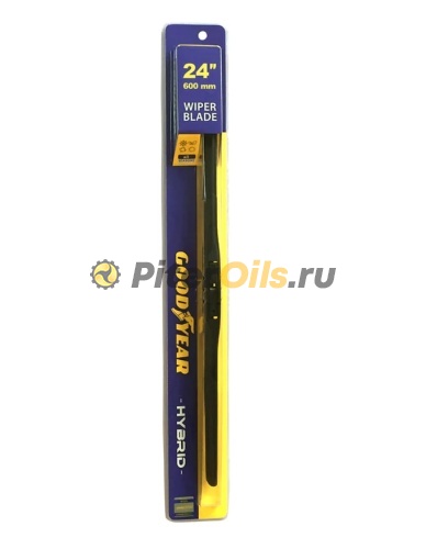 Goodyear HYBRID 24"/60 cm Гибридная щетка стеклоочистителя всесезонная всесезонная GY000524