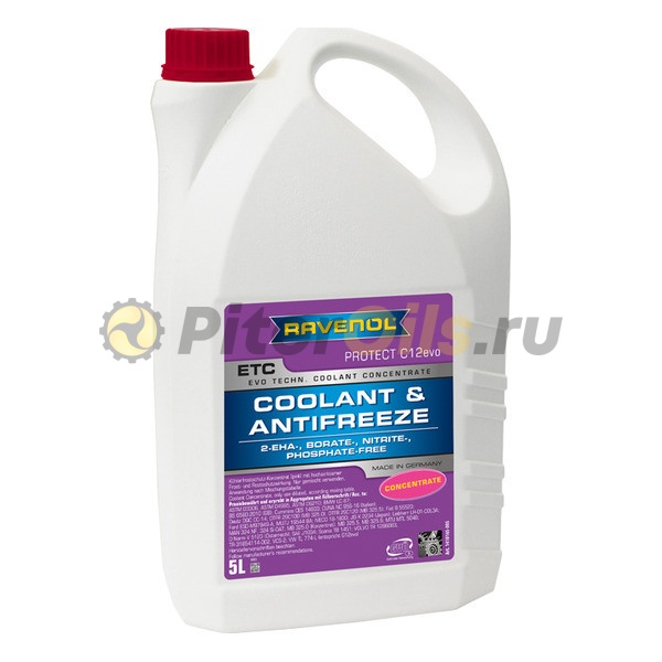 RAVENOL антифриз ETC Concentrate Protect C12evo (5л) 4014835882409
