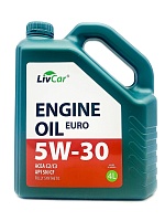 LIVCAR ENGINE OIL EURO 5W30 ACEA C2/3 API SN/CF (4л) LC7110530004