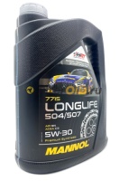 Mannol Longlife 504/507 5W-30 7715 (5л) 7001