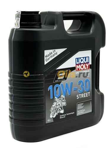 LIQUI MOLY Motorbike 4T Street 10W-30 масло для 4-тактных мотоциклов 4л 1688