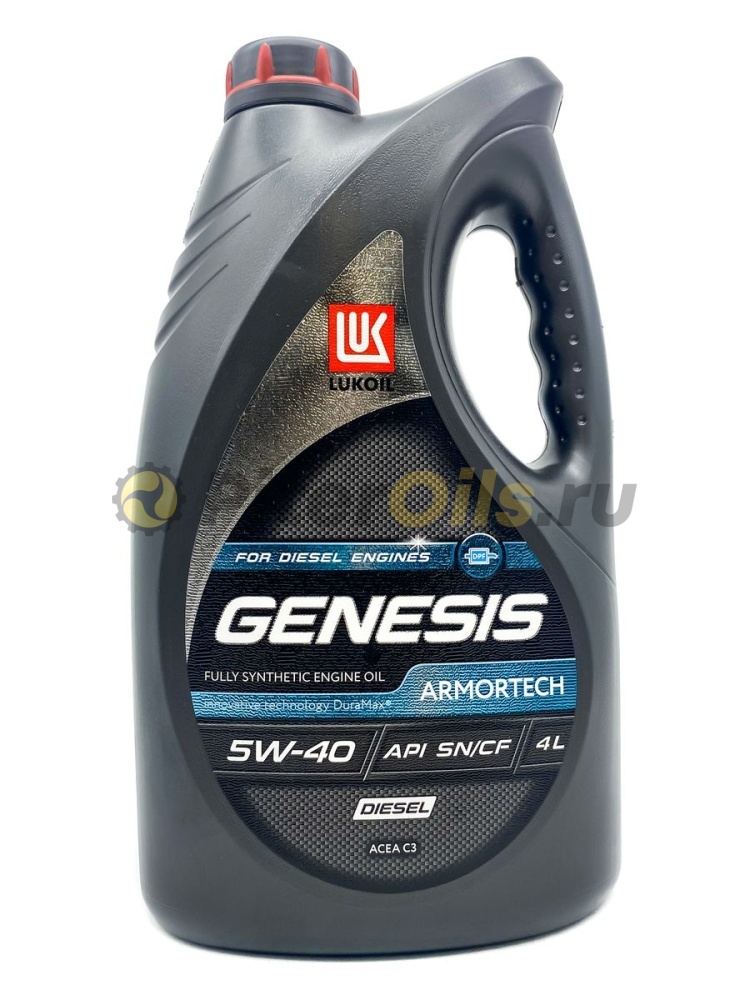 Лукойл GENESIS ARMORTECH DIESEL 5W40 (4л) 3149129/2202054