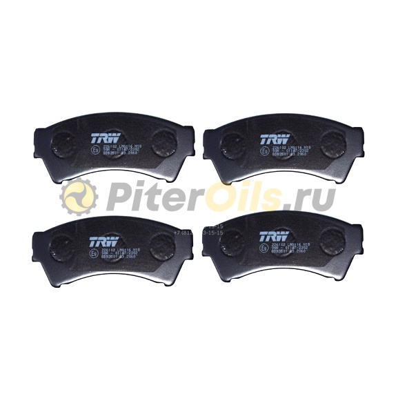 Дисковые тормозные колодки передние TRW GDB3501 для Mazda 6 (4 шт.)