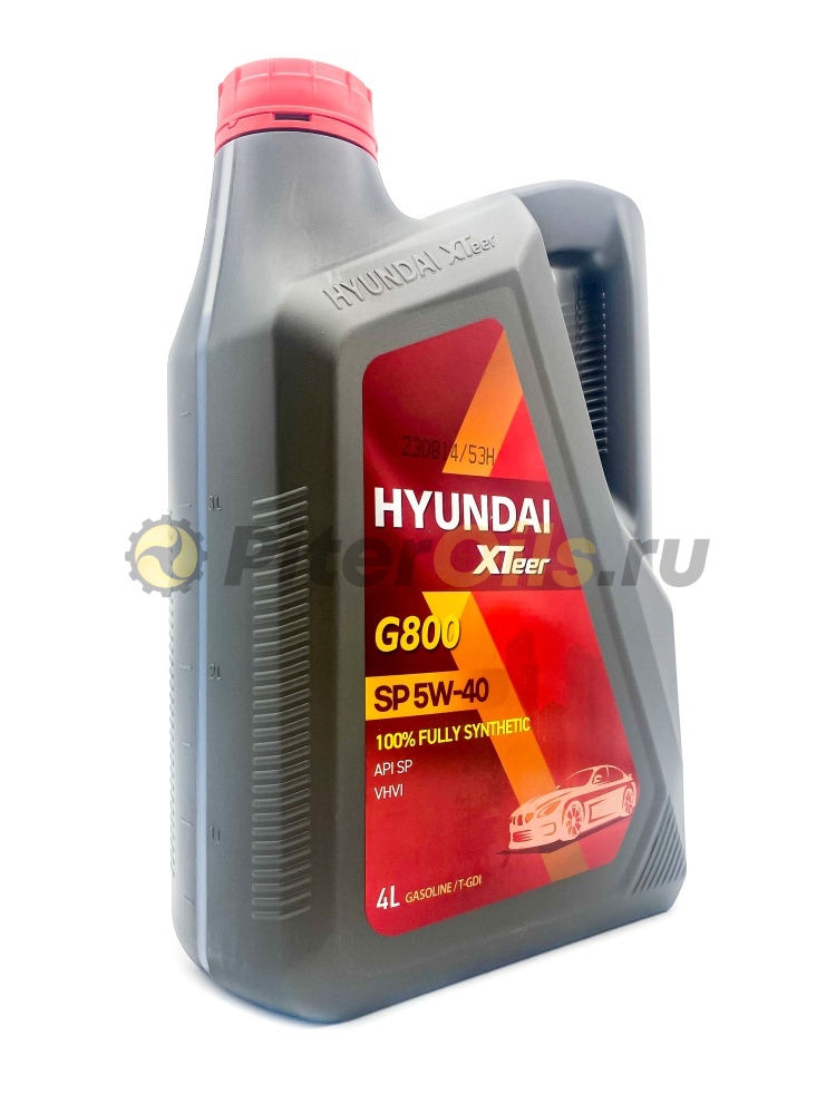 HYUNDAI XTeer Gasoline G800 SAE 5W-40 API SP/ILSAC GF-6 (4л) 1041126