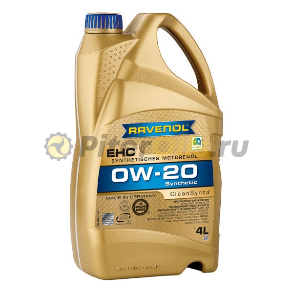 RAVENOL моторное масло EHC SAE 0W-20 (4л) 4014835880733