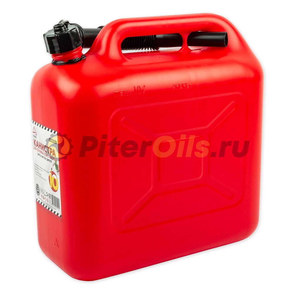 Канистра 10л для топлива пластиковая, с лейкой ARNEZI A1006010/A1006002
