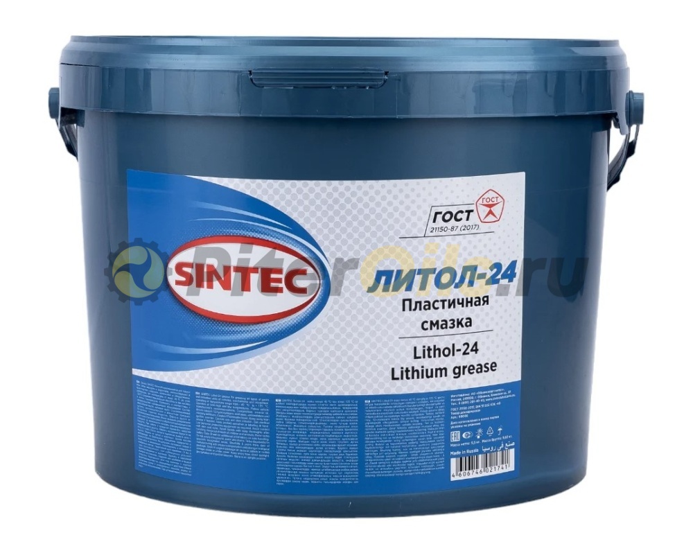 SINTEC Литол-24 (СТО) 9,5кг 81908