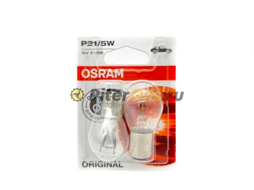 Osram 752802B Автолампа P21/5w 12v (блистер 2шт.)