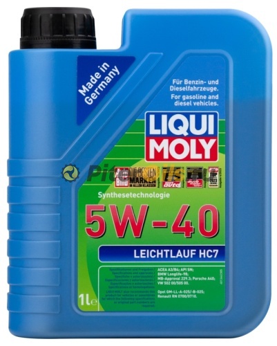 LIQUI MOLY Leichlauf НС 7 SAE 5W-40 (1л) 1346/2308