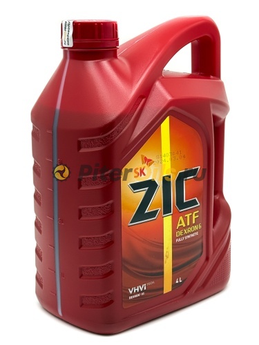 ZIC ATF Dexron 6 (4л) 167068/162630
