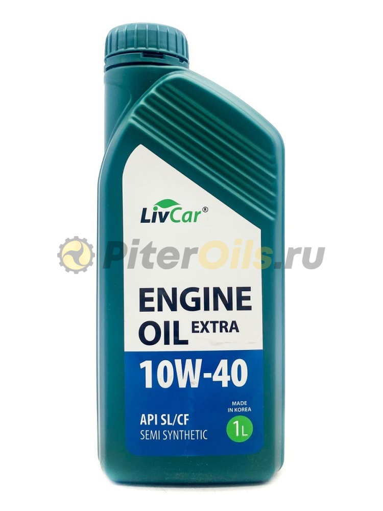 LIVCAR ENGINE OIL EXTRA 10W40 API SL/CF (1л) LC2611040001