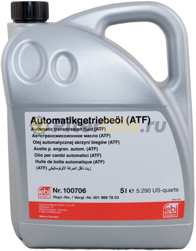 FEBI 100706 Масло трансмиссионное 5 л 