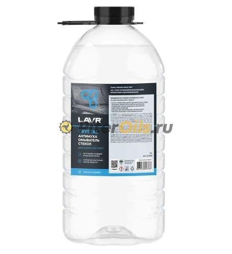 LAVR LN1210 Омыватель стекол Антимуха Crystal 4 л
