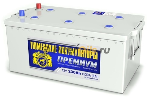 Аккумулятор Tyumen Battery PREMIUM 230Ah 1520A  518x275x242 мм