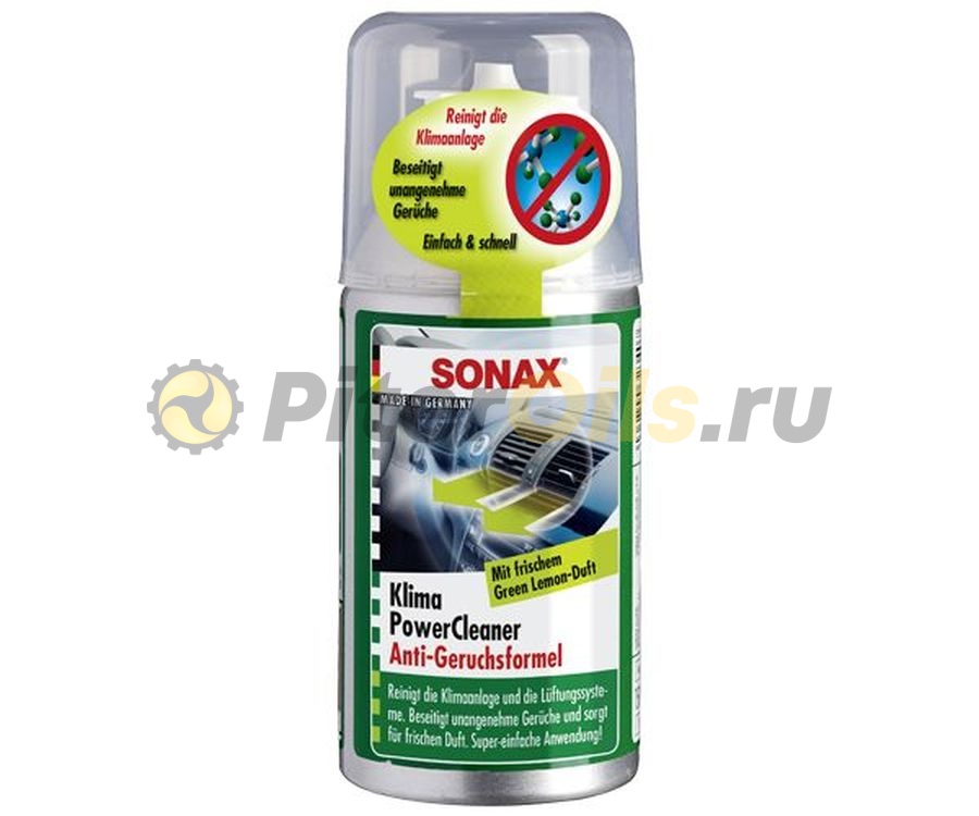 SONAX Очиститель кондиционера Clima Clean Green Lemon 100 мл