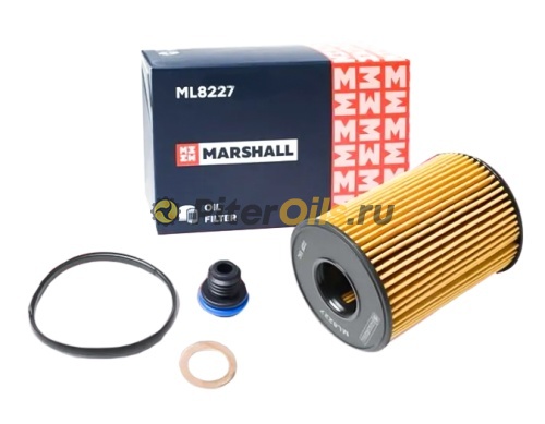 Фильтр масляный Marshall ML8227 (LCY071HU, SH4814P, EO28140) Sonata 2019 2.5 G4KN/ G4KM