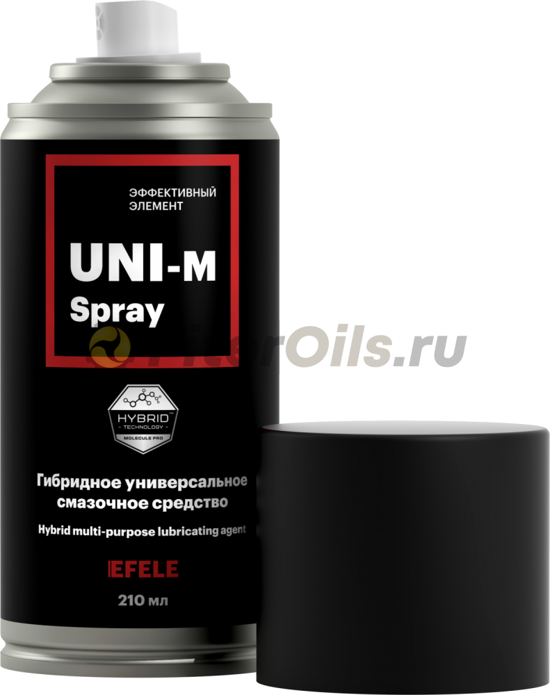 EFELE UNI-M SPRAY Гибридное универсальное смазочное средство (210 мл) 0094298
