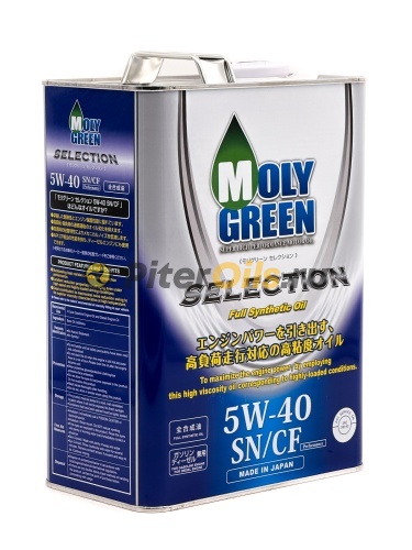 MOLYGREEN SELECTION SN/CF 5W40 (4л) 0470089
