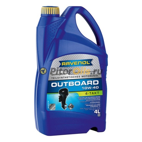 Ravenol Outboardoel 4-T 10W-40 (4л) 4014835729193