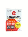 TAKAYAMA 5W30 ILSAC GF-5 SN (4л) 605043