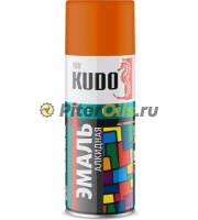 KUDO Краска спрей универсальная оранжевая 520 мл KU1019