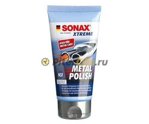 SONAX Шлиф-паста металла Metal Polish 150 мл
