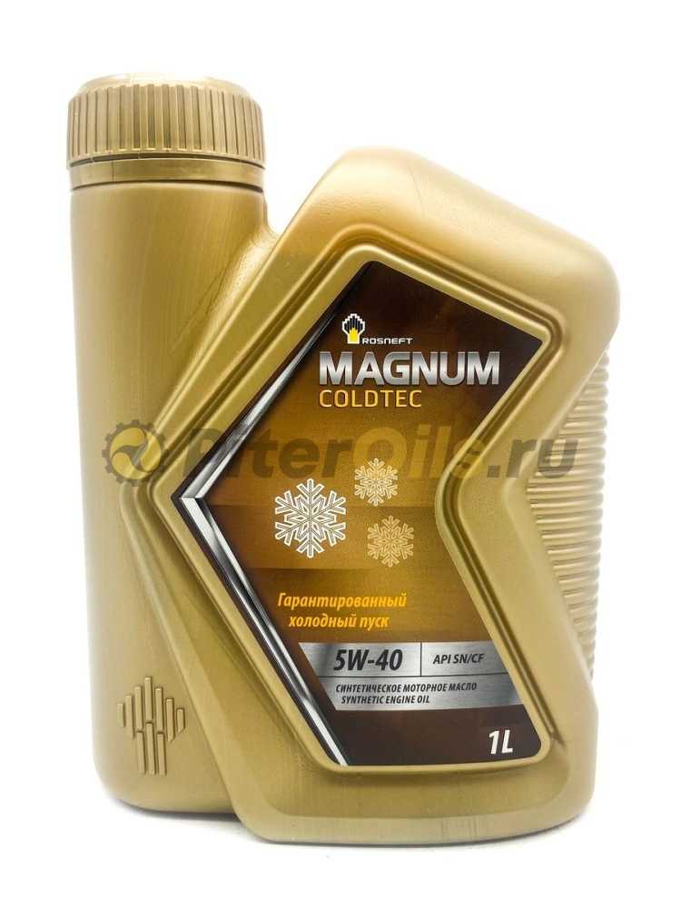 Роснефть Magnum Coldtec 5W40 API SN/CF 1 л синт. 40813832